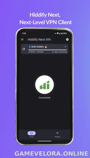 Hiddify скриншот 1