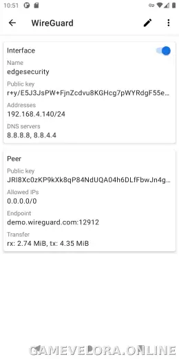 WireGuard скриншот 2
